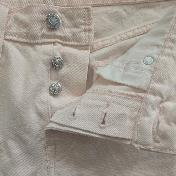 Women's Light Pink Jeans Levi - Picture 5 of 5